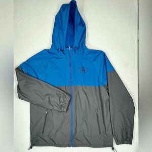 DISNEY PARKS Men's Walt Disney World 1971 Colorblock Full Zip Windbreaker Size L